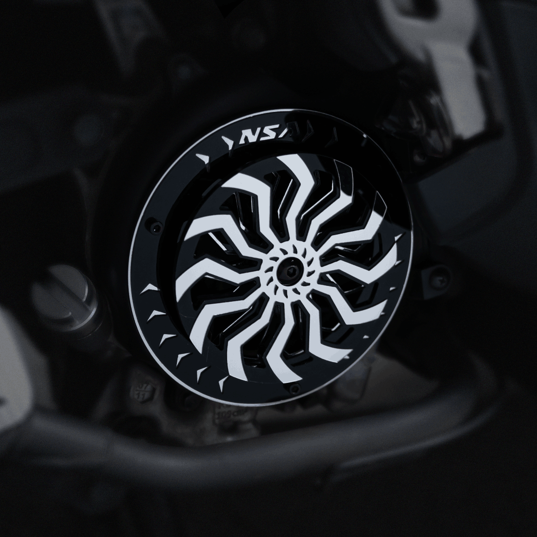 COVER KIPAS SPINNER HURRICANE TYPE MIRROR UNVERSAL - foto 2