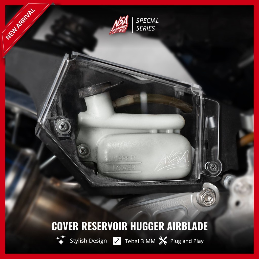 NSA SPECIAL SERIES COVER RESERVOIR HUGGER AIRBLADE TUTUP TABUNG RESERVOIR HUGGER AIRBLADE VARIASI TUTUP RESERVOIR - foto 3