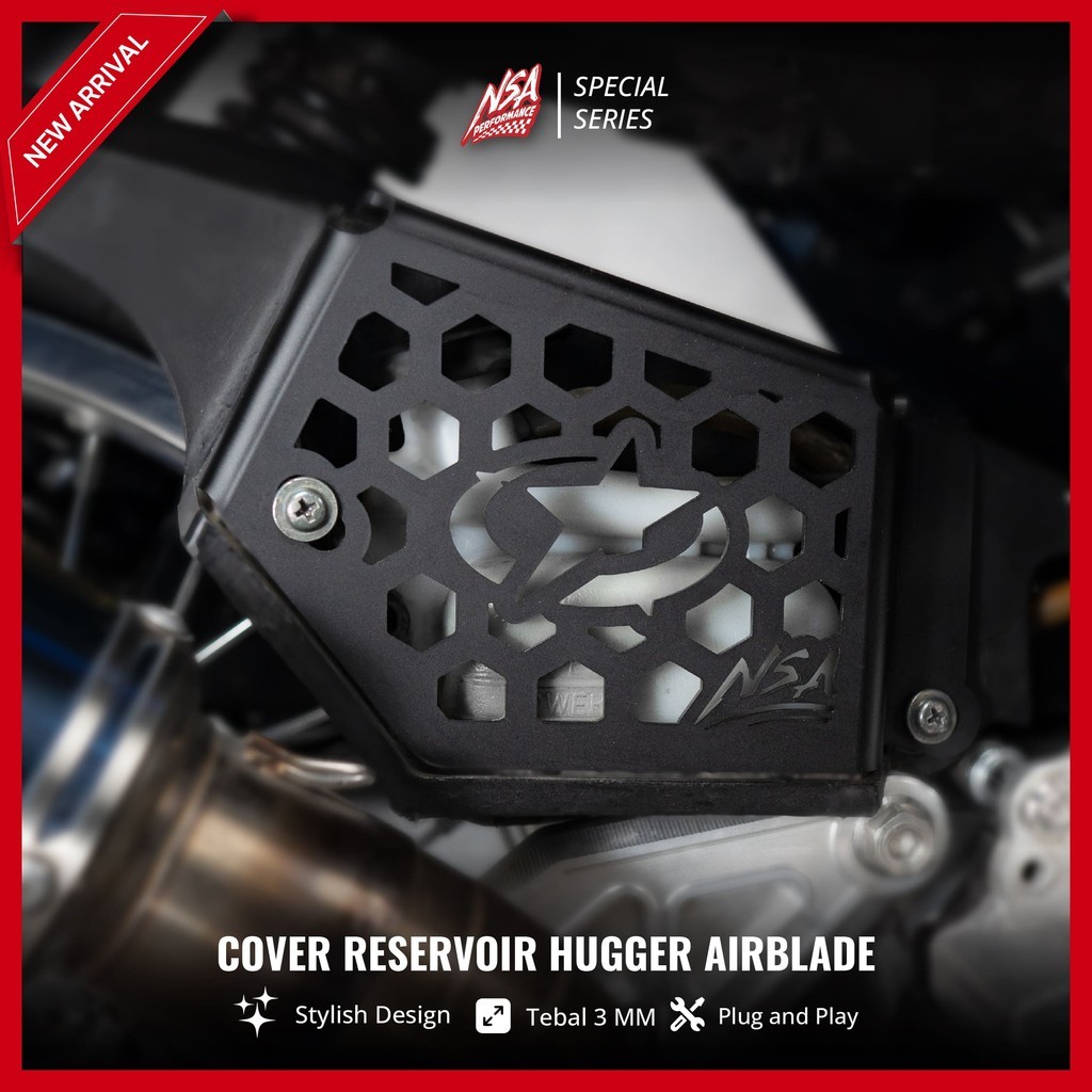 NSA SPECIAL SERIES COVER RESERVOIR HUGGER AIRBLADE TUTUP TABUNG RESERVOIR HUGGER AIRBLADE VARIASI TUTUP RESERVOIR - foto 4