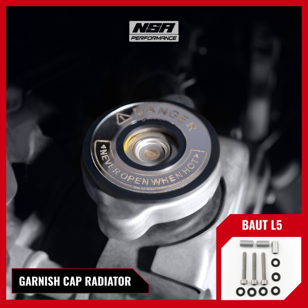 NSA PAKETAN COVER RADIATOR SPINER BINTANG TIPE BLACK SERIES NMAX AEROX LEXI NMAX AEROX LEXI TUTUP RADIATOR SPINER BINTANG PAKETAN YAMAHA AKSESORIS MOTOR NSA PERFORMANCE - foto 6