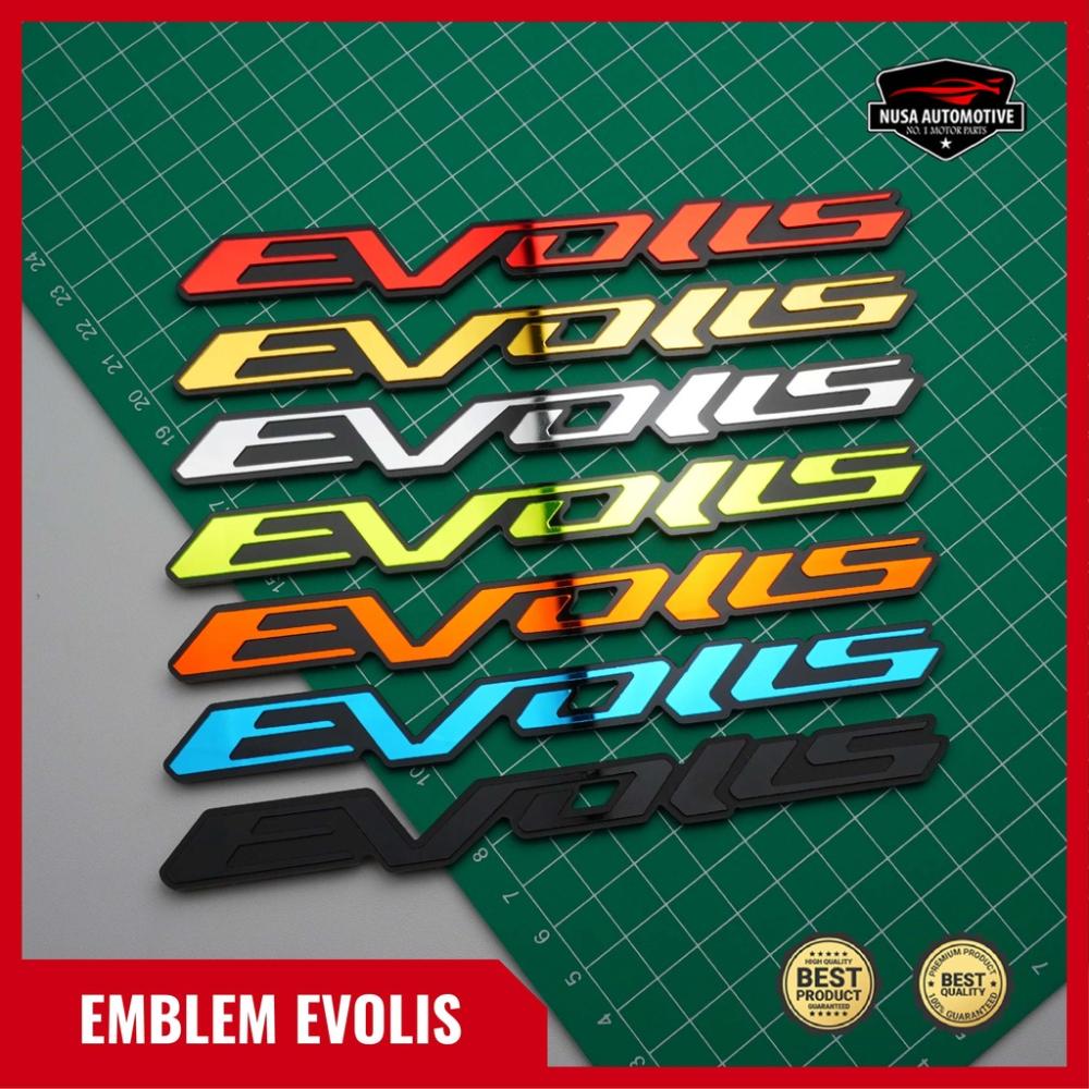NSA Emblem Motor Evolis Stiker Motor Timbul 3D Motor NMAX XMAX AEROX - foto 2
