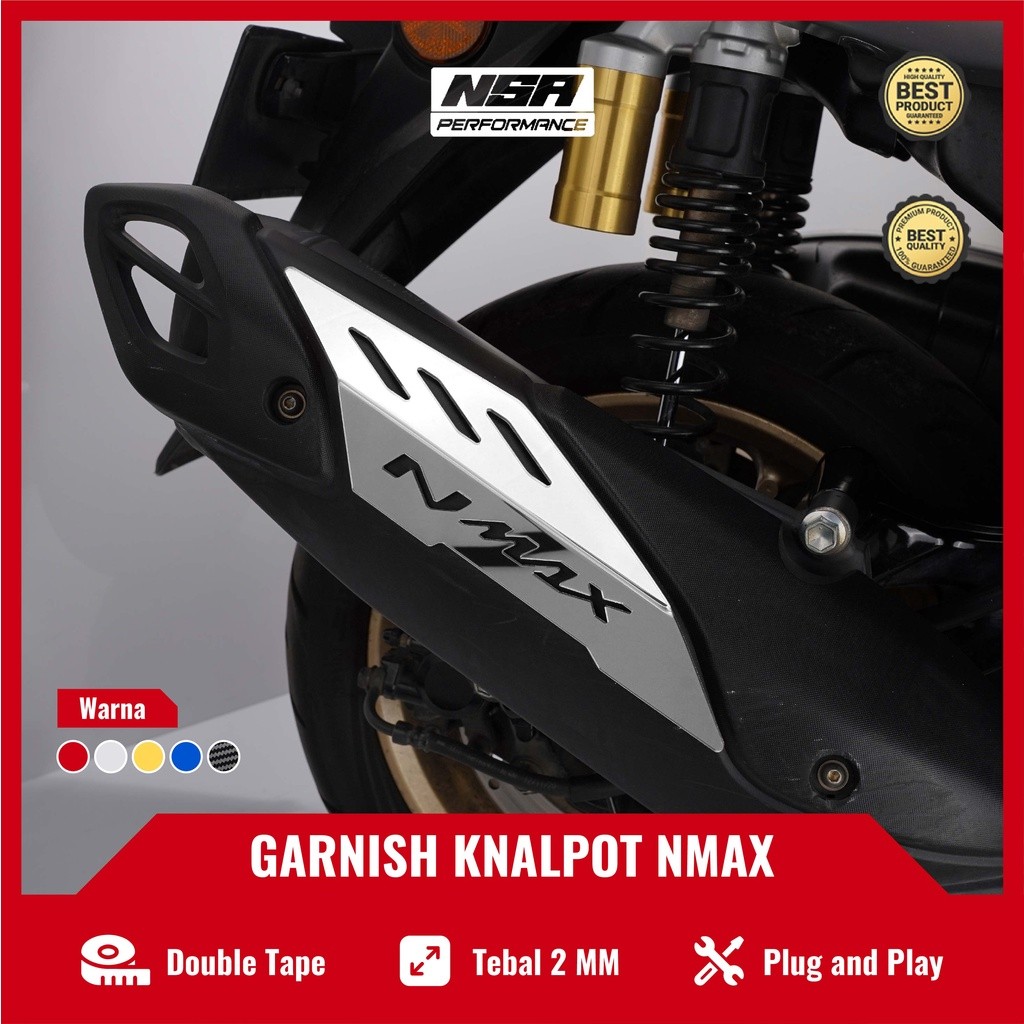 NSA COVER GARNISH KNALPOT NMAX NEW
