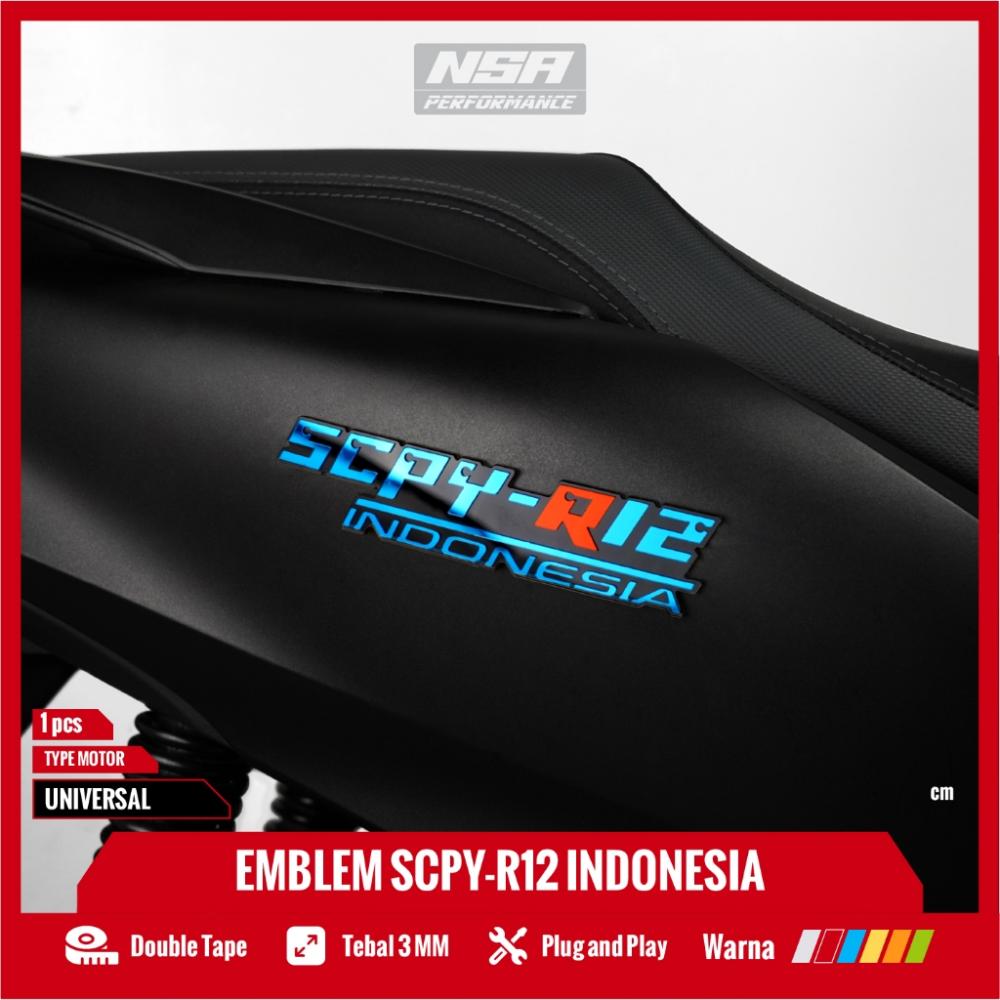 NSA Emblem Scoopy 1PCS Emblem Scoopy 3D