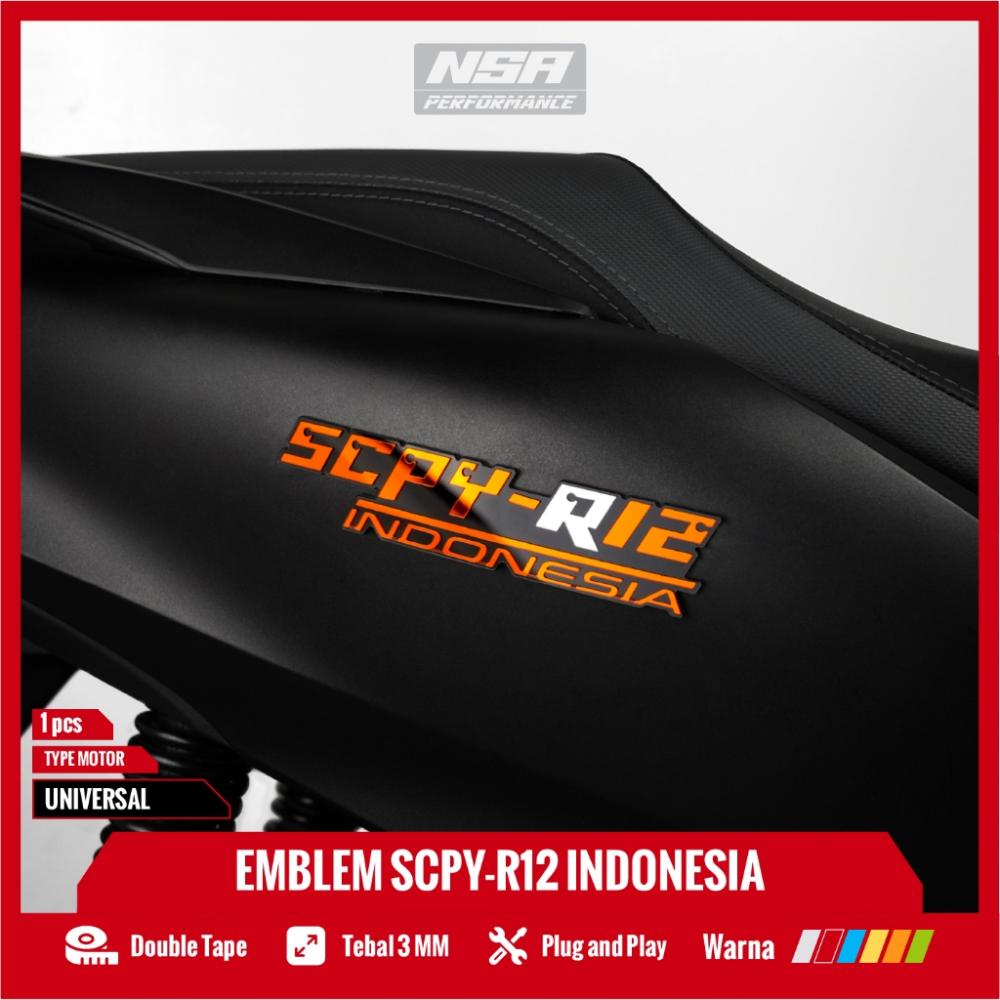 NSA Emblem Scoopy 1PCS Emblem Scoopy 3D - foto 2