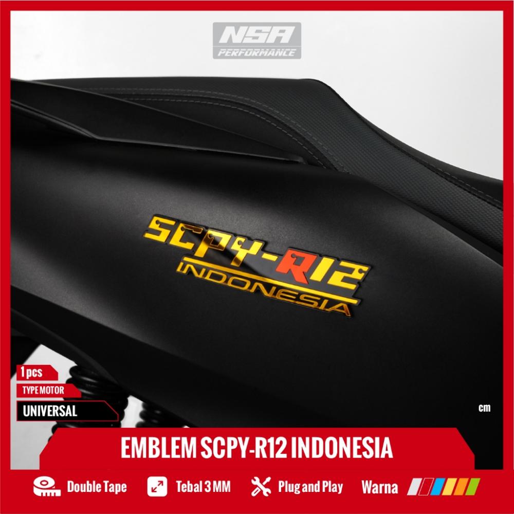 NSA Emblem Scoopy 1PCS Emblem Scoopy 3D - foto 3