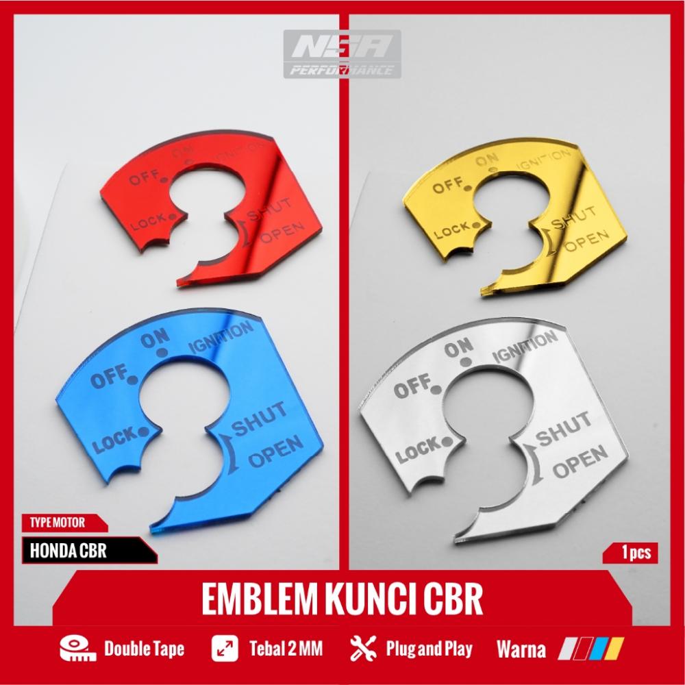 NSA EMBLEM COVER KUNCI KONTAK HONDA CBR 150
