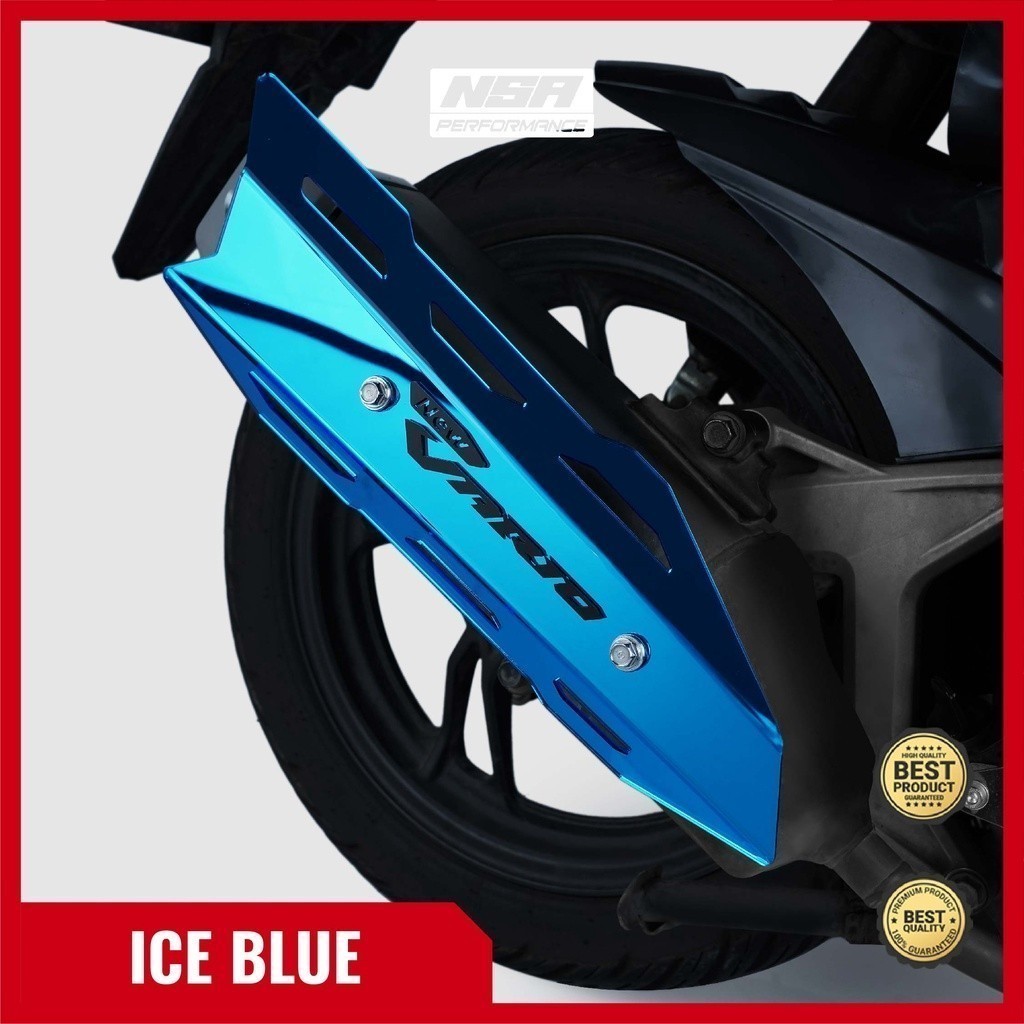 NSA COVER KNALPOT VARIO 125/150 Tutup Knalpot Vario 125/150 LED 2018 - 2024 AKSESORIS MOTOR VARIO 125/150 NSA PERFORMANCE - foto 5