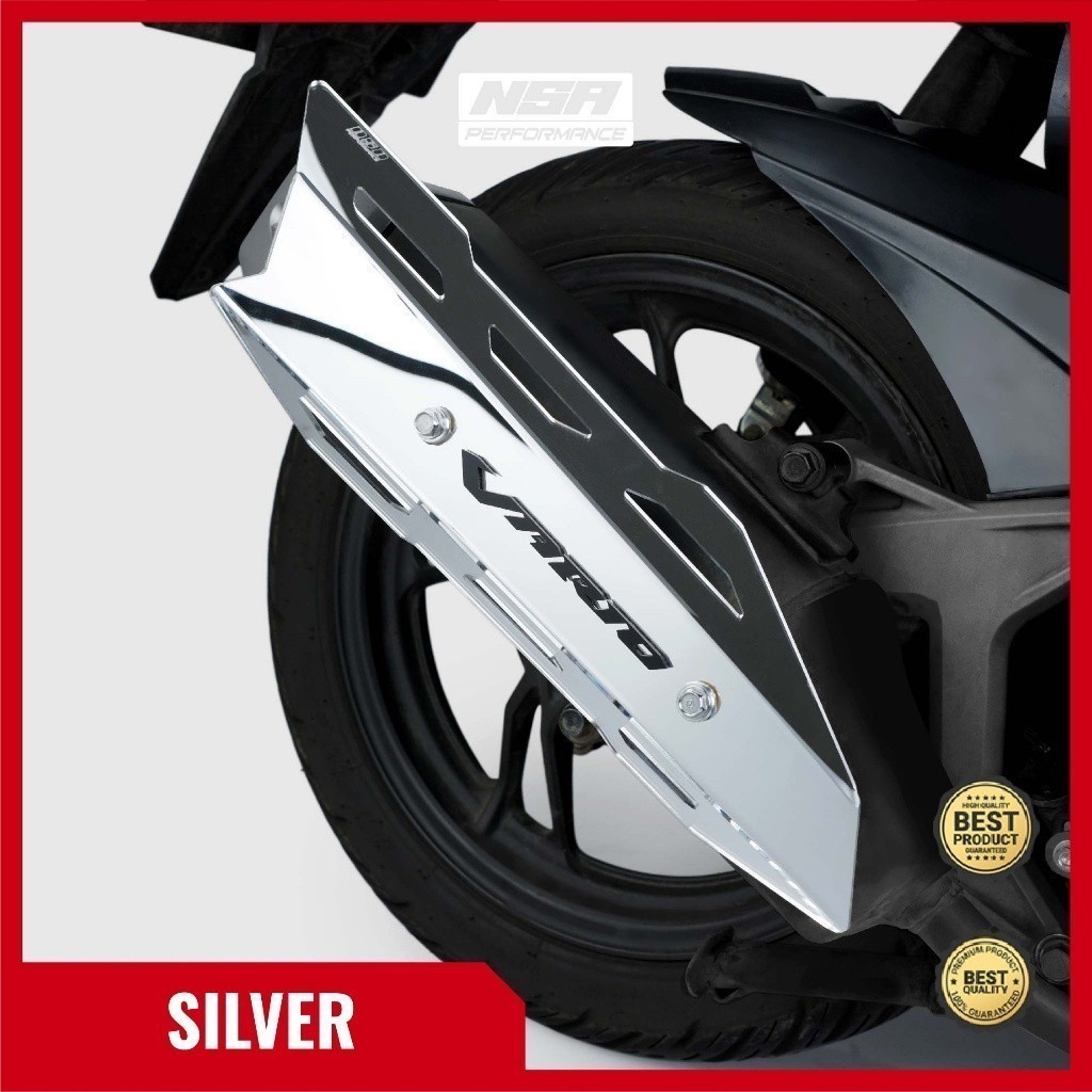 NSA COVER KNALPOT VARIO 125/150 Tutup Knalpot Vario 125/150 LED 2018 - 2024 AKSESORIS MOTOR VARIO 125/150 NSA PERFORMANCE - foto 8