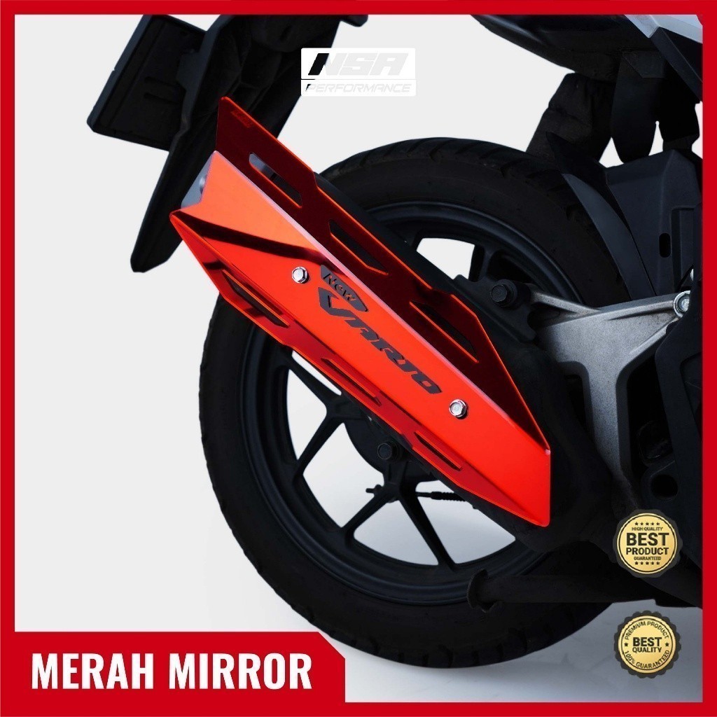 NSA COVER KNALPOT VARIO 125/150 Tutup Knalpot Vario 125/150 LED 2018 - 2024 AKSESORIS MOTOR VARIO 125/150 NSA PERFORMANCE - foto 9