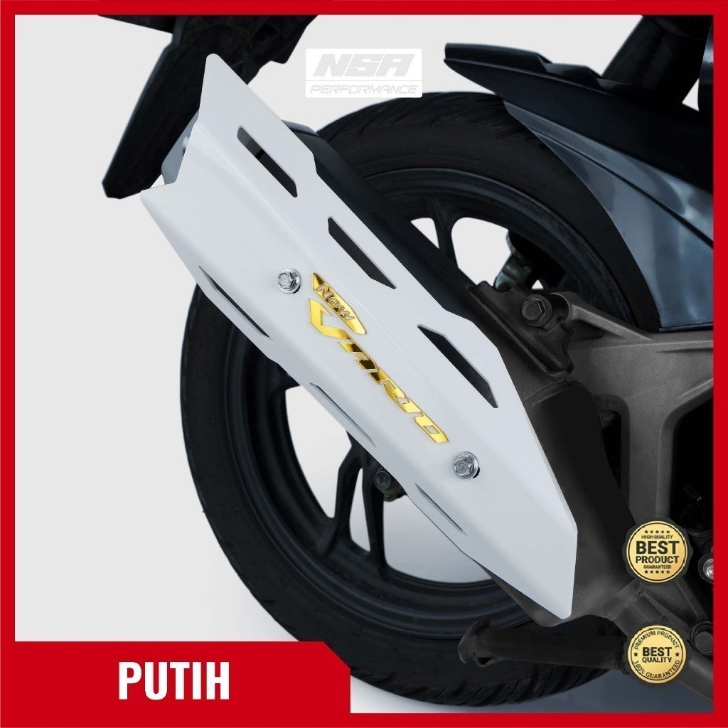 NSA COVER KNALPOT VARIO 125/150 Tutup Knalpot Vario 125/150 LED 2018 - 2024 AKSESORIS MOTOR VARIO 125/150 NSA PERFORMANCE - foto 11