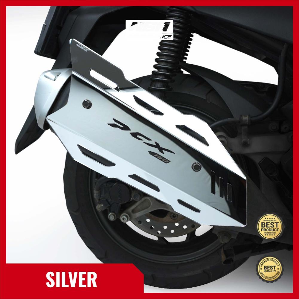 NSA COVER KNALPOT PCX 160 Muffler Tutup Knalpot PCX 160 AKSESORIS MOTOR HONDA PCX 160 NSA PERFORMANCE - foto 3