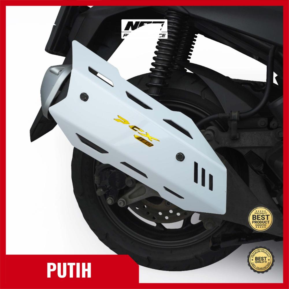 NSA COVER KNALPOT PCX 160 Muffler Tutup Knalpot PCX 160 AKSESORIS MOTOR HONDA PCX 160 NSA PERFORMANCE - foto 6