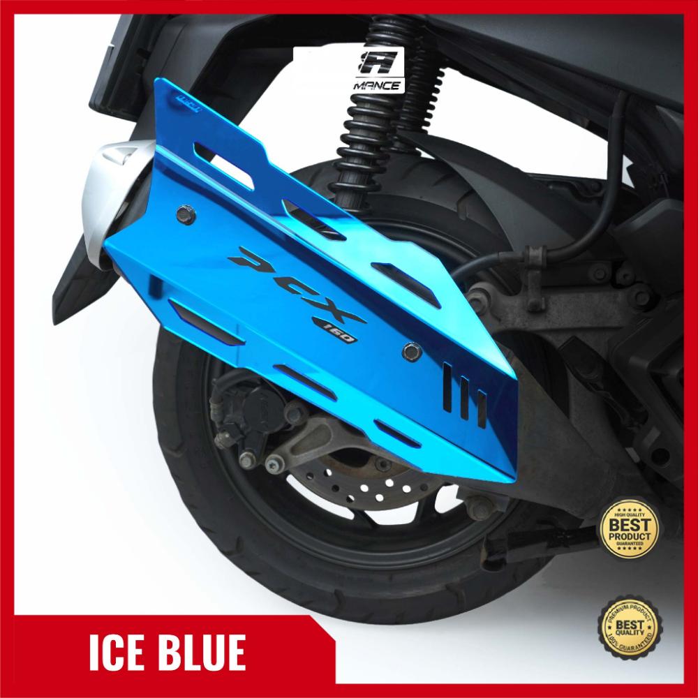 NSA COVER KNALPOT PCX 160 Muffler Tutup Knalpot PCX 160 AKSESORIS MOTOR HONDA PCX 160 NSA PERFORMANCE - foto 11