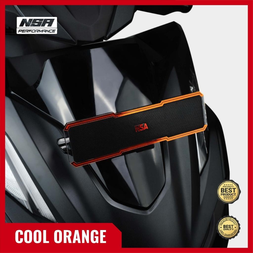 NSA 1PCS FRAMELESSPLATE MOTOR ADJUSTABLE DUDUKAN PLAT ( CLEAN LOOK ) ADJUSTABLE MERK NSA FRAMELESE BINGKAI PLAT MOTOR TEMPEL PLAT NOPOL LEPAS PASANG UNIVERSAL SEMUA MOTOR VARIO NMAX AEROX PCX XMAX - foto 8