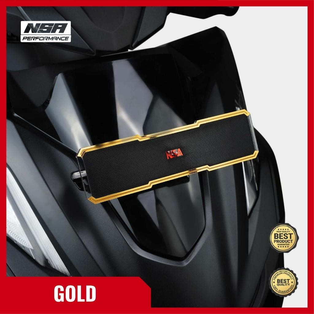 NSA 1PCS FRAMELESSPLATE MOTOR ADJUSTABLE DUDUKAN PLAT ( CLEAN LOOK ) ADJUSTABLE MERK NSA FRAMELESE BINGKAI PLAT MOTOR TEMPEL PLAT NOPOL LEPAS PASANG UNIVERSAL SEMUA MOTOR VARIO NMAX AEROX PCX XMAX - foto 11