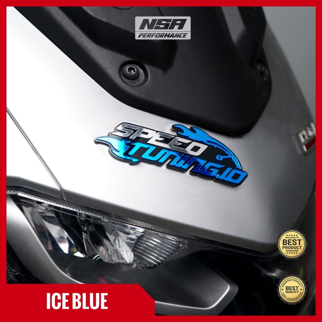 NSA EMBLEM SPEEDTUNING EMBLEM STICKER TIMBUL STIKER 3D LOGO SPEEDTUNING TIMBUL EMBLEM MOTOR RACING - foto 10
