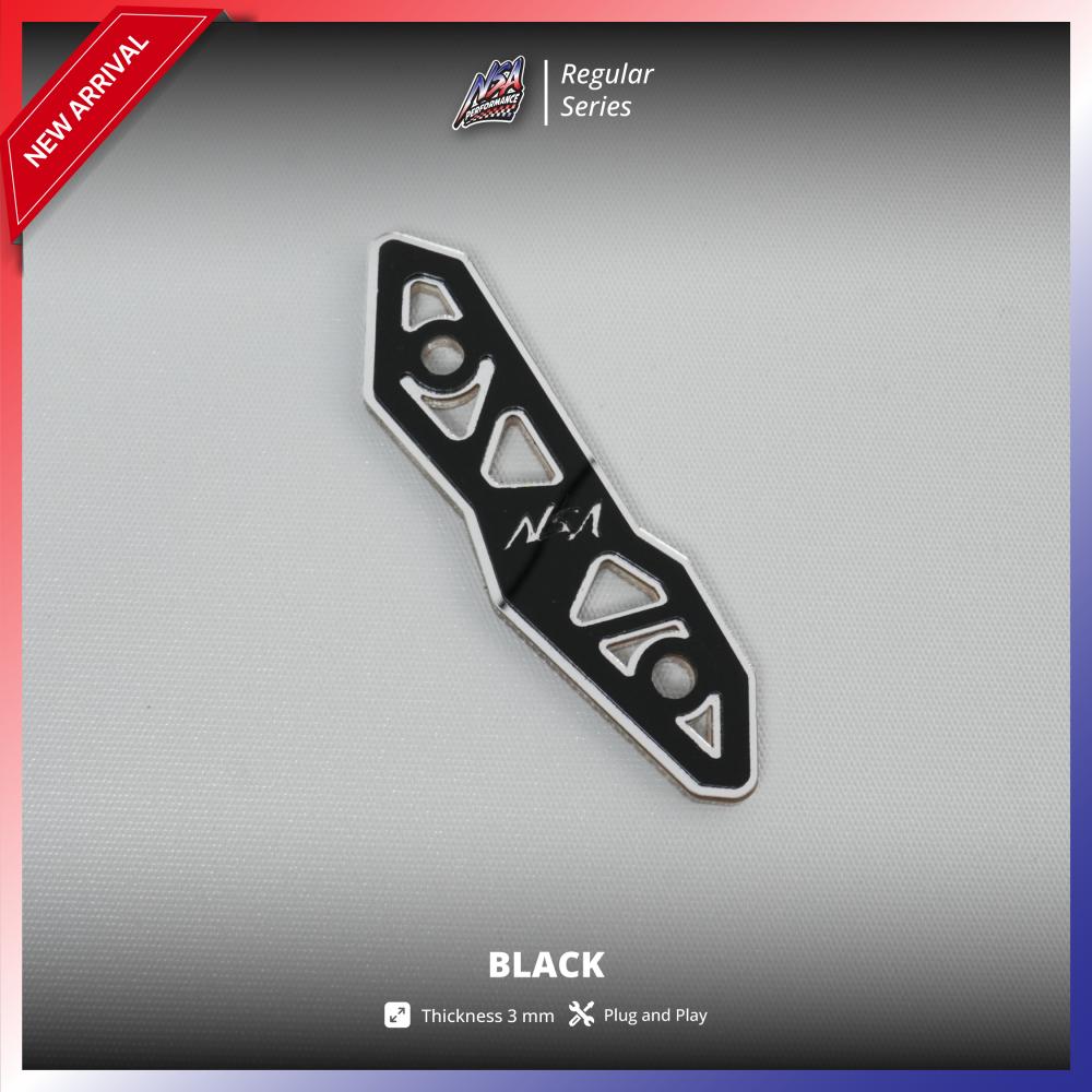 NSA Garnish Visor Aerox Old Bracket Windshield - foto 9