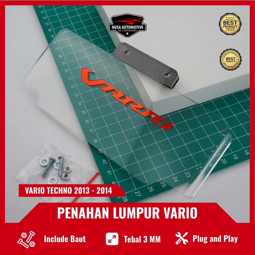 NSA MUDFLAP PENAHAN LUMPUR VARIO TECHNO 2013 2014 - foto 6