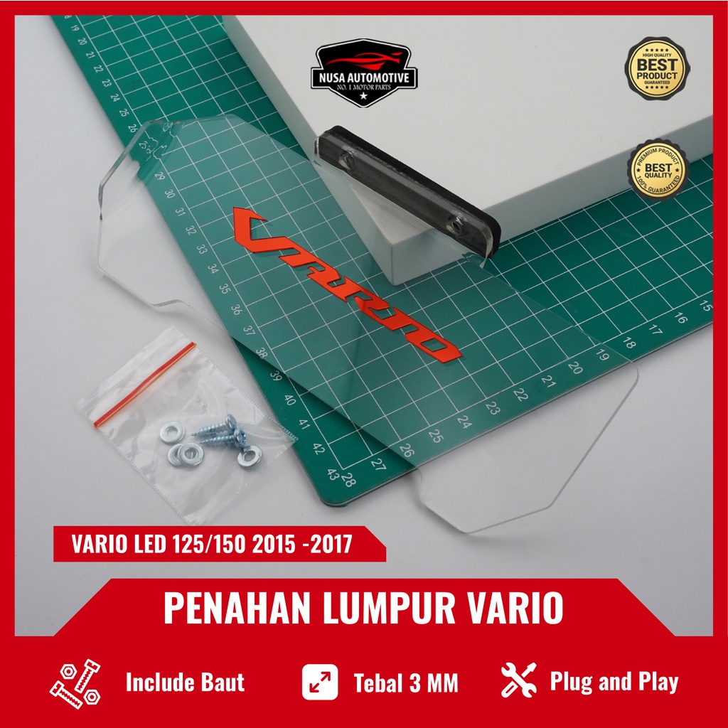 NSA MUDFLAP PENAHAN LUMPUR VARIO TECHNO 2013 2014 - foto 7