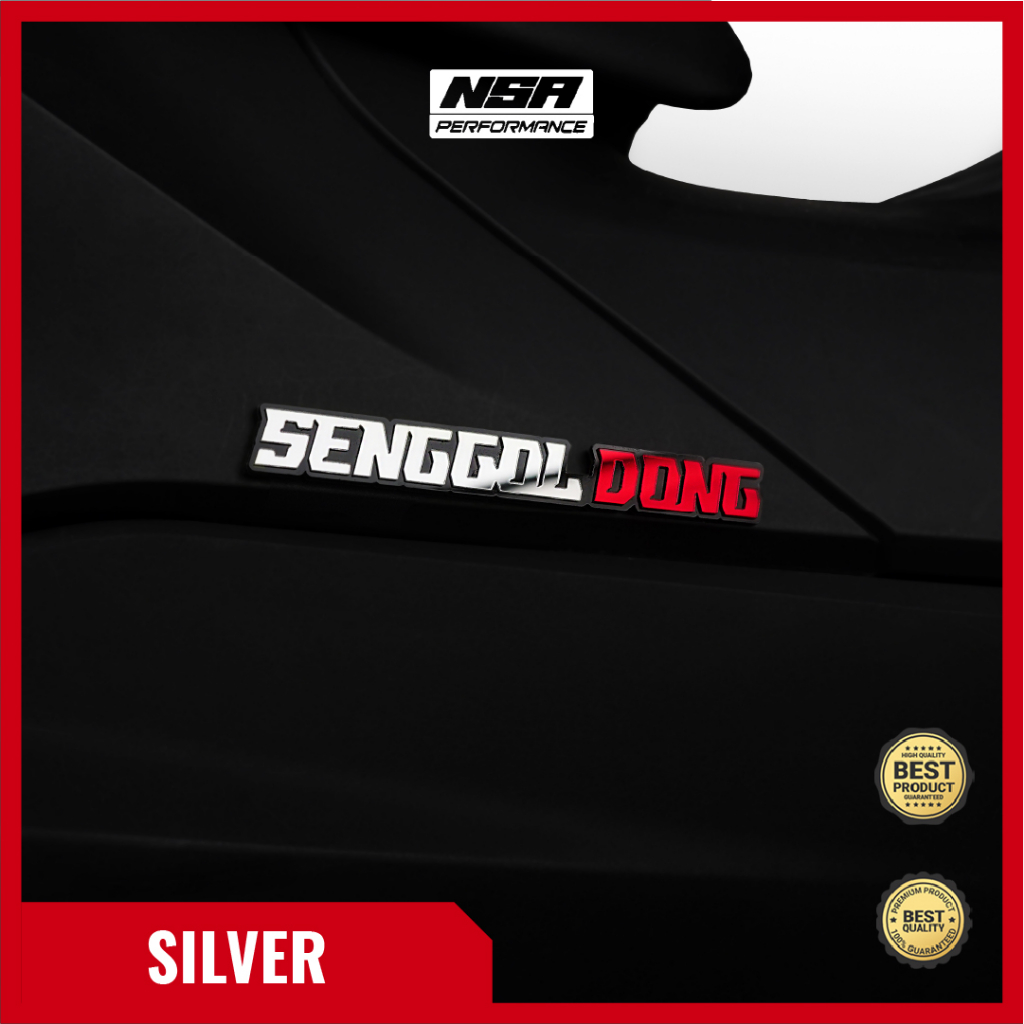 NSA Emblem Timbul Motor Senggol Dong - foto 5