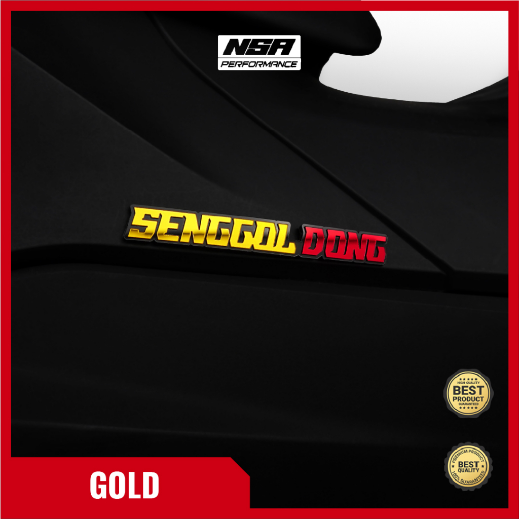 NSA Emblem Timbul Motor Senggol Dong - foto 6