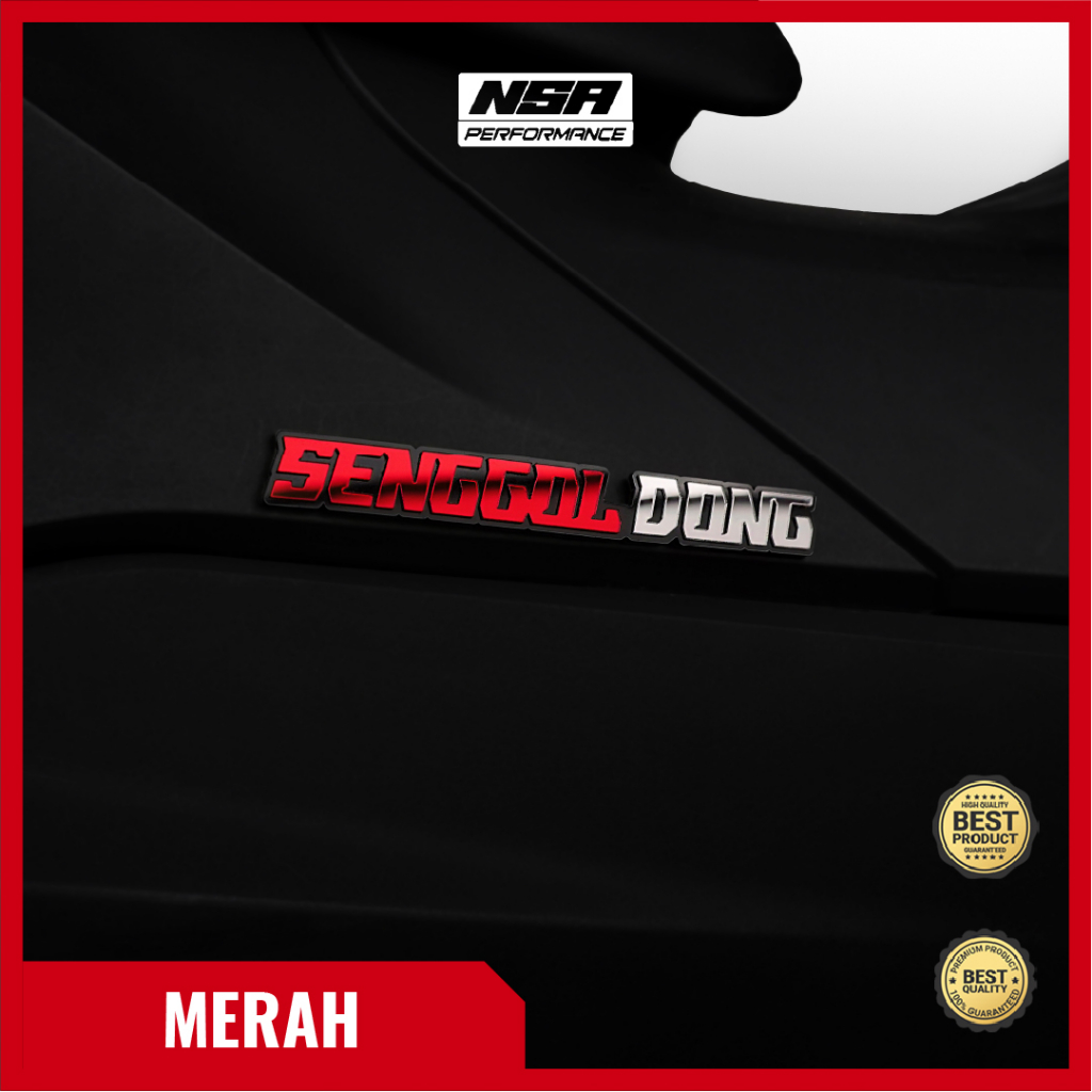 NSA Emblem Timbul Motor Senggol Dong - foto 7