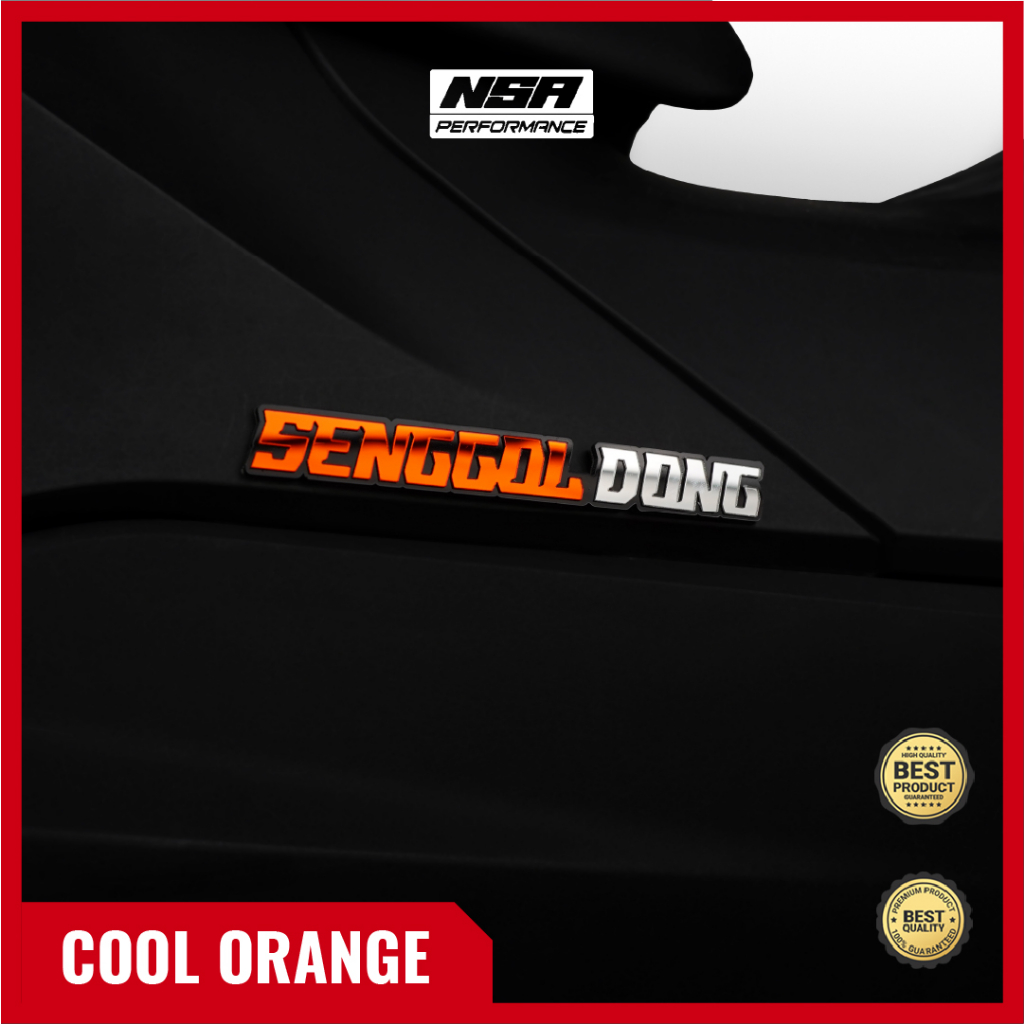 NSA Emblem Timbul Motor Senggol Dong - foto 8