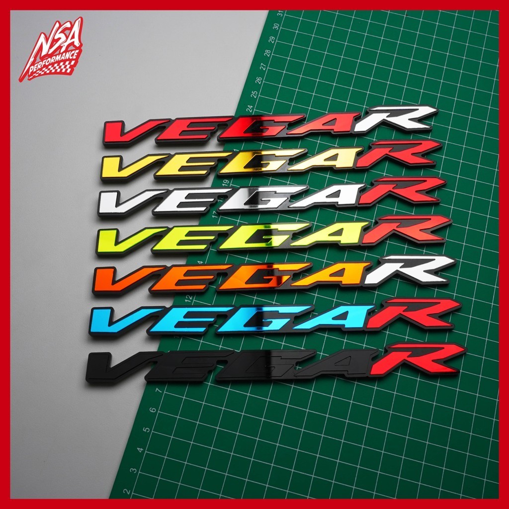 NSA 2PCS EMBLEM VEGA R LOGO - foto 4