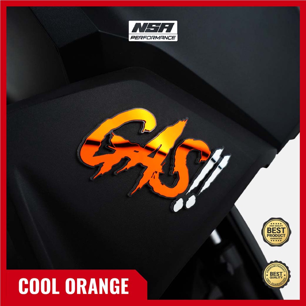 NSA Emblem Motor GAS stiker Racing Timbul 3D - foto 7