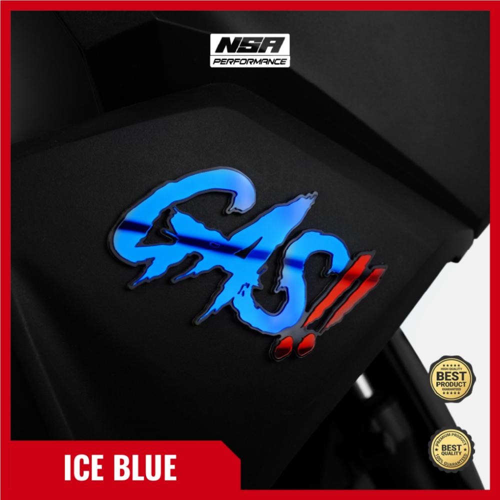 NSA Emblem Motor GAS stiker Racing Timbul 3D - foto 8