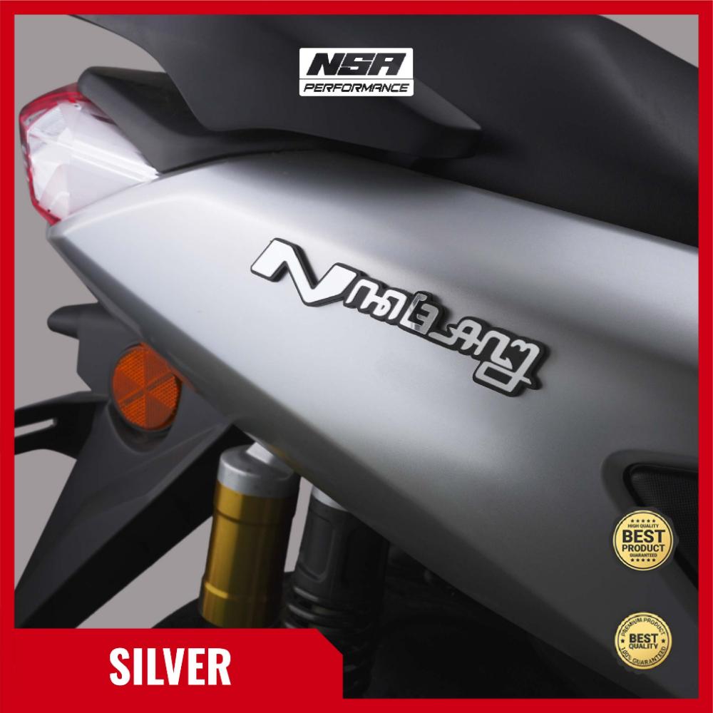 NSA 2PCS EMBLEM NMAX AKSARA JAWA LOGO - foto 7