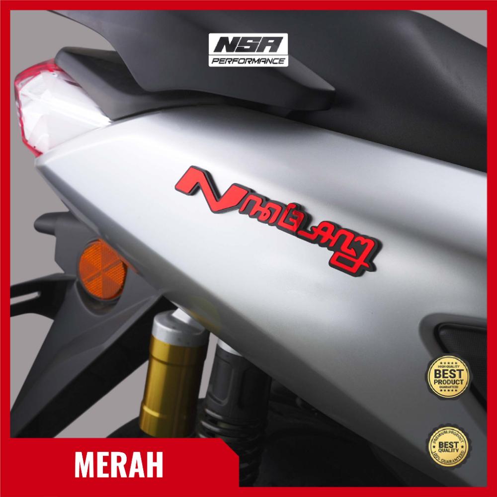 NSA 2PCS EMBLEM NMAX AKSARA JAWA LOGO - foto 8
