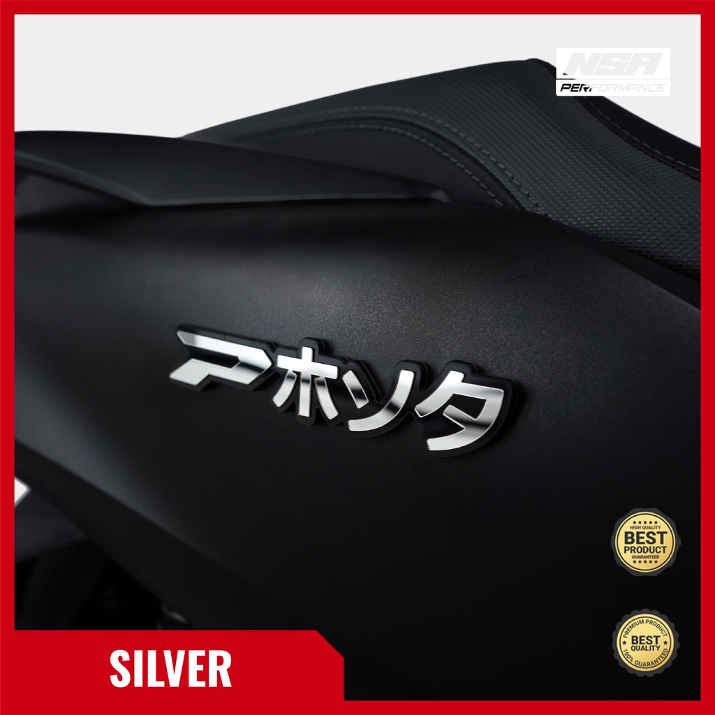 NSA Emblem PCX Japan 2pcs Stiker Timbul 3D - foto 5
