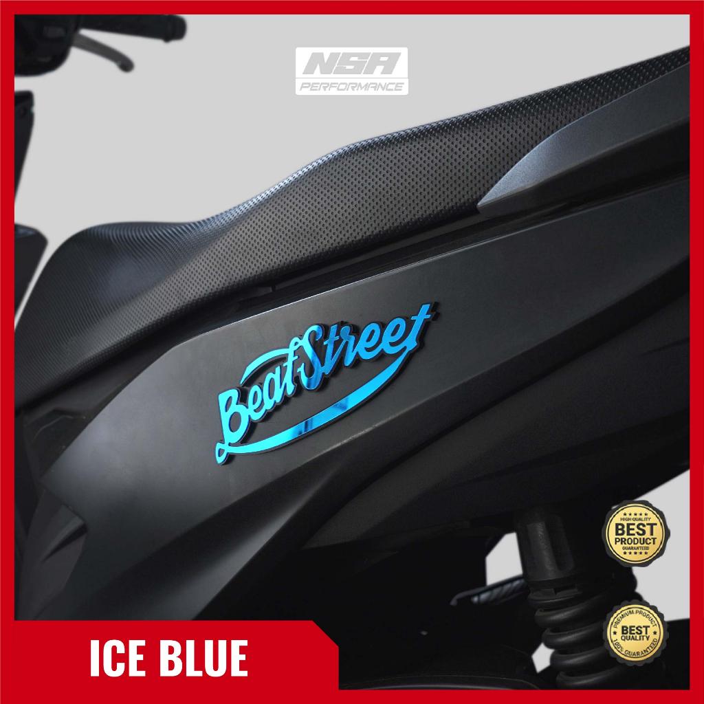 NSA 2PCS EMBLEM BEAT STREET STIKER TIMBUL 3D - foto 11