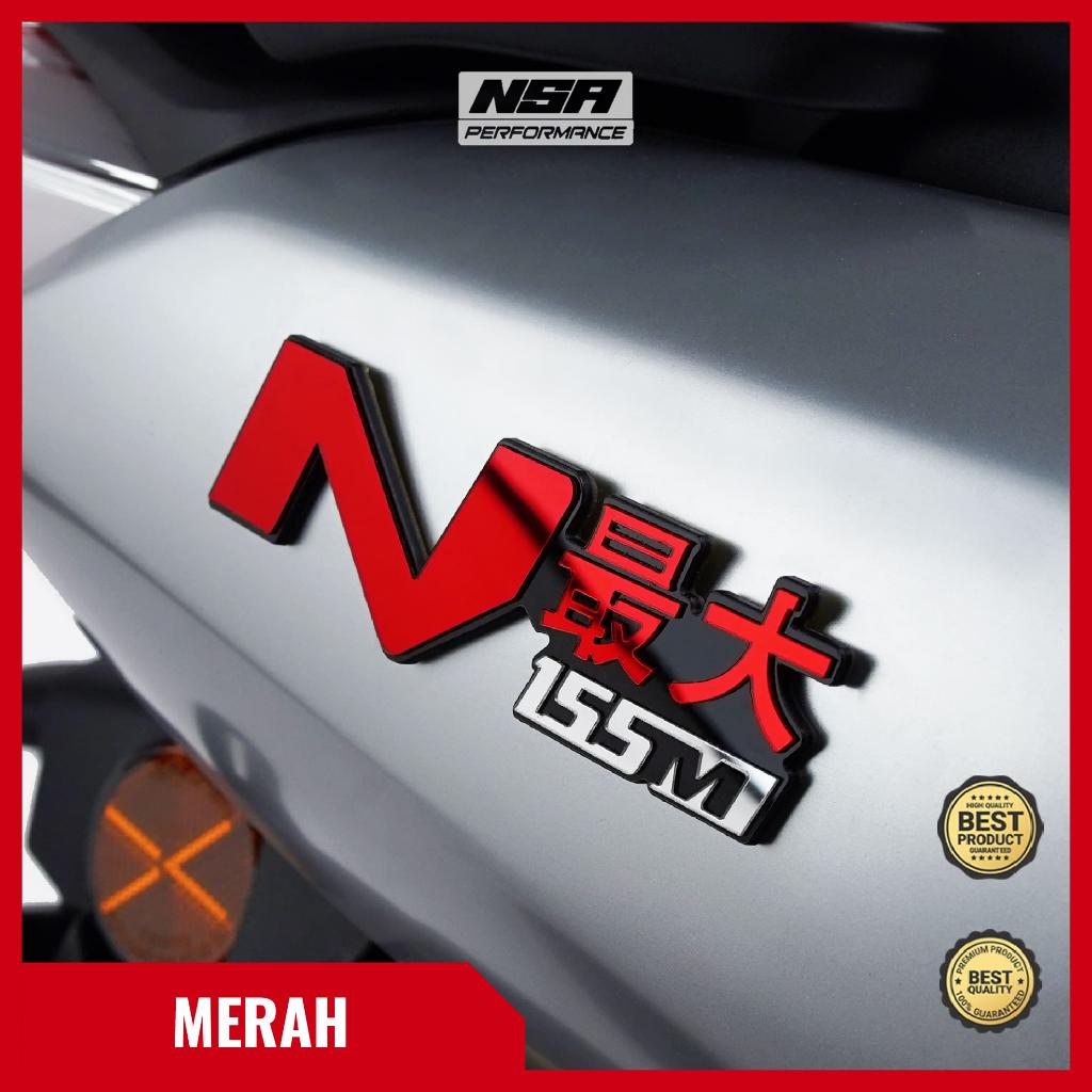 NSA EMBLEM NMAX KANJI 155M LOGO - foto 4