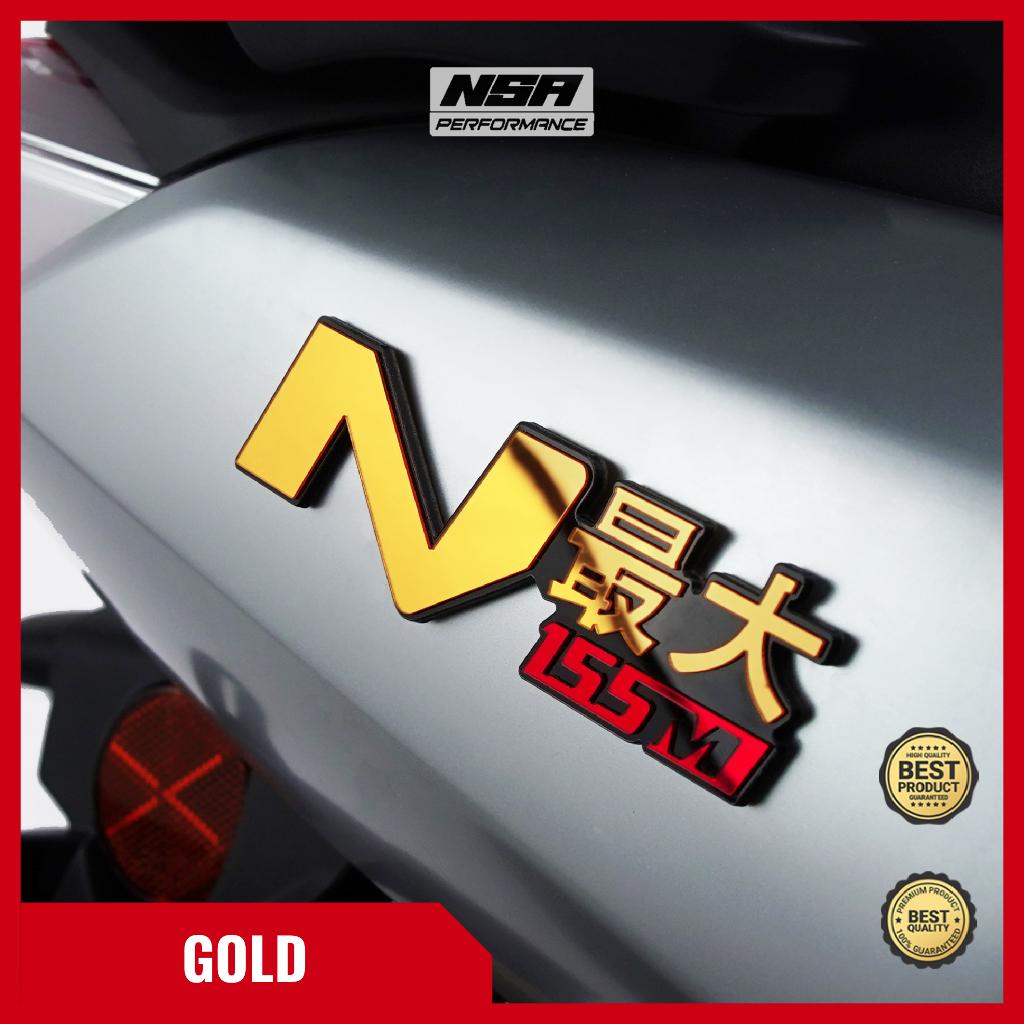 NSA EMBLEM NMAX KANJI 155M LOGO - foto 6
