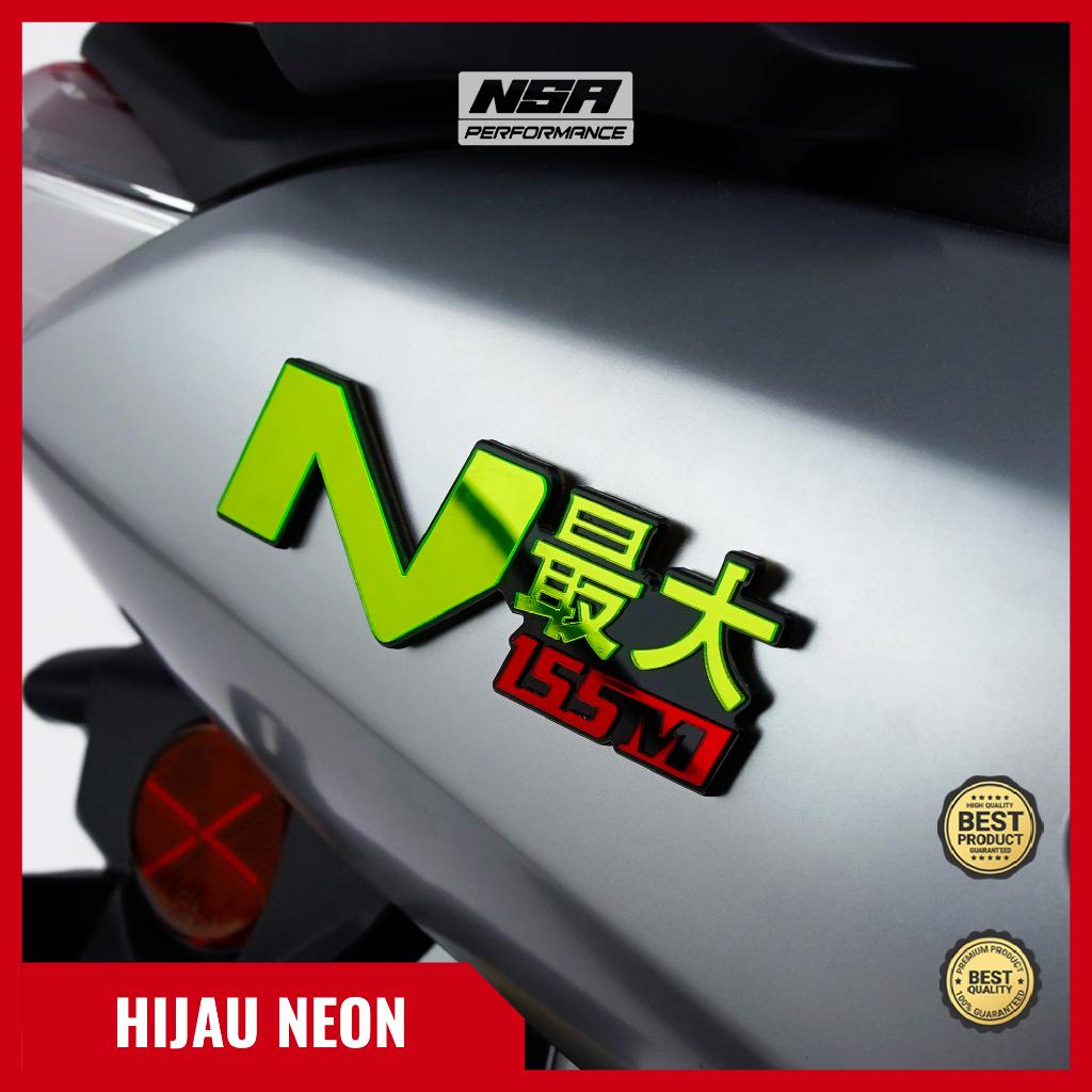 NSA EMBLEM NMAX KANJI 155M LOGO - foto 7
