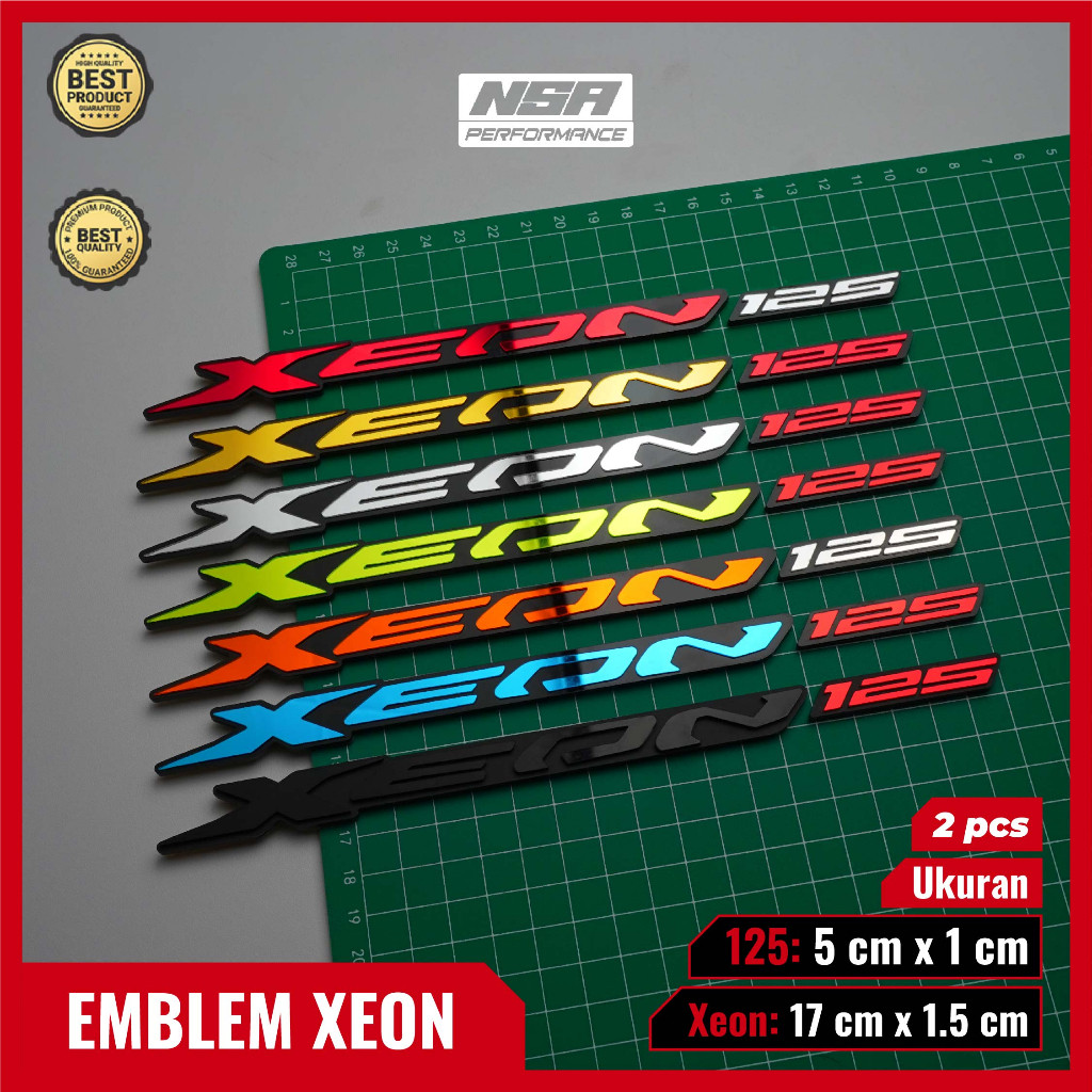NSA 2PCS EMBLEM XEON 125 - foto 4