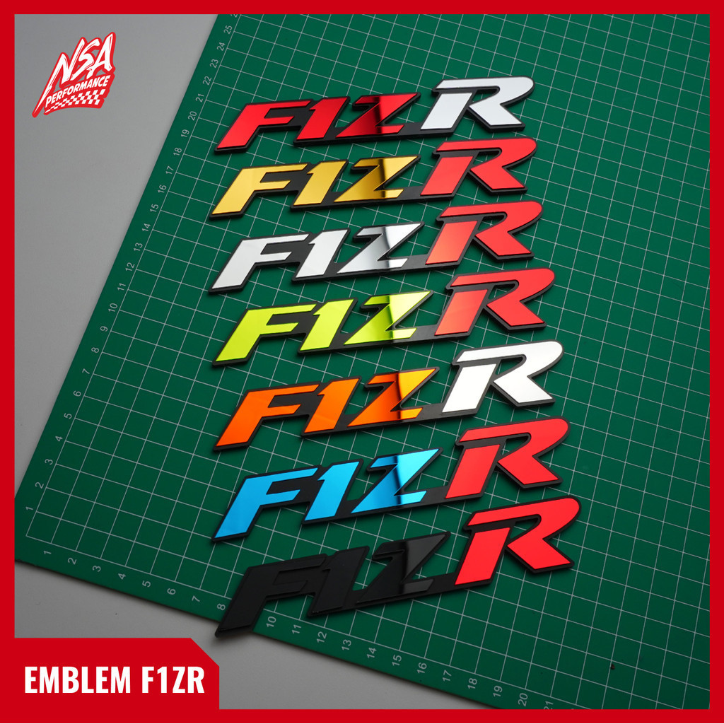 NSA Emblem Motor Yamaha F1zr 3d 2pcs Logo Fizr - foto 6