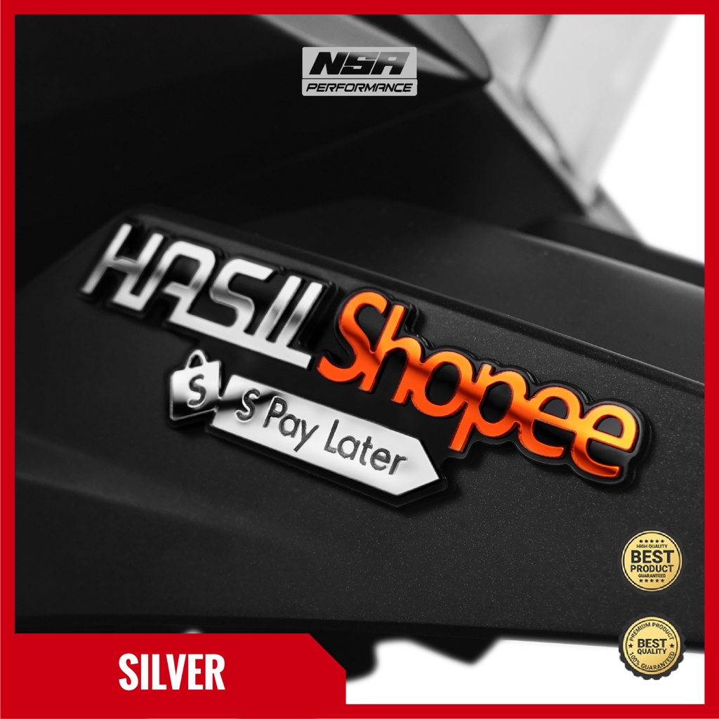 NSA Emblem Hasil Shopee Pay Later Logo 1pcs - foto 4