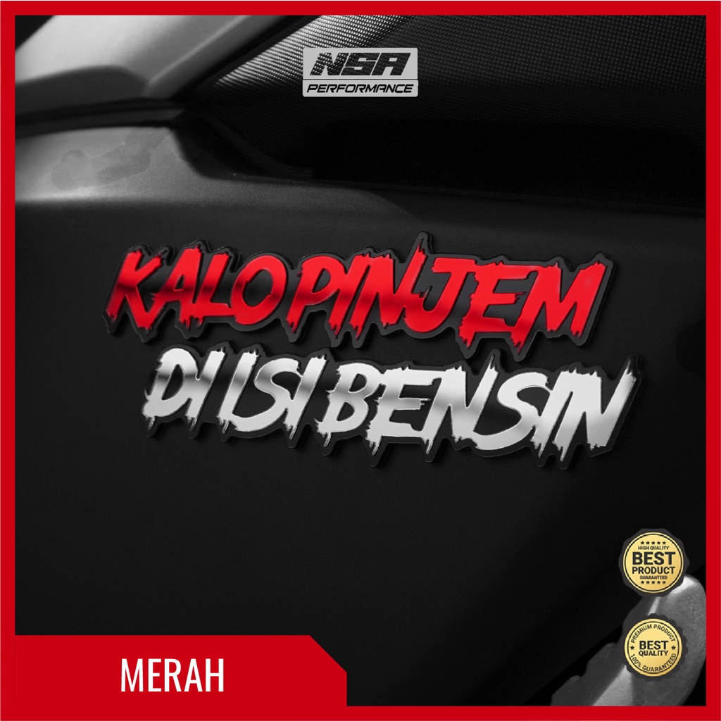NSA EMBLEM KALO PINJEM DIISI BENSIN - foto 4