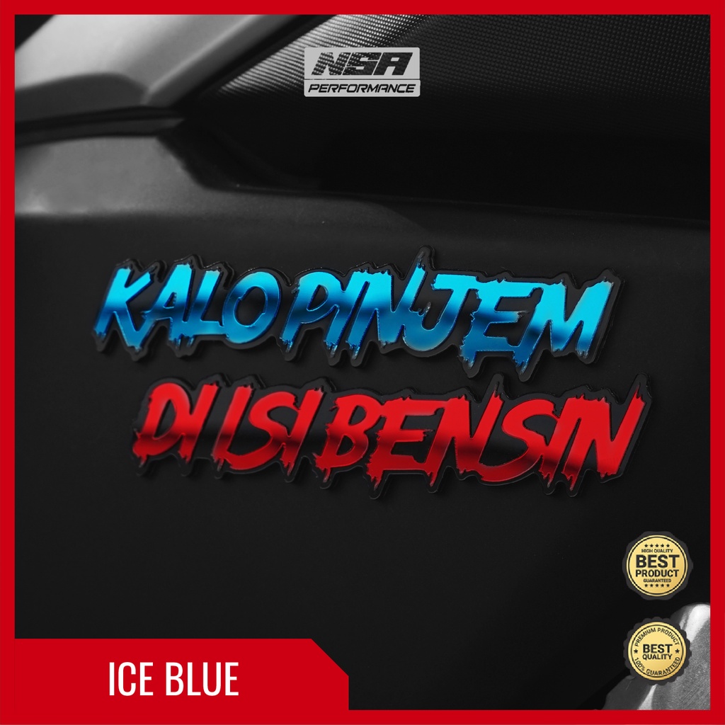 NSA EMBLEM KALO PINJEM DIISI BENSIN - foto 7