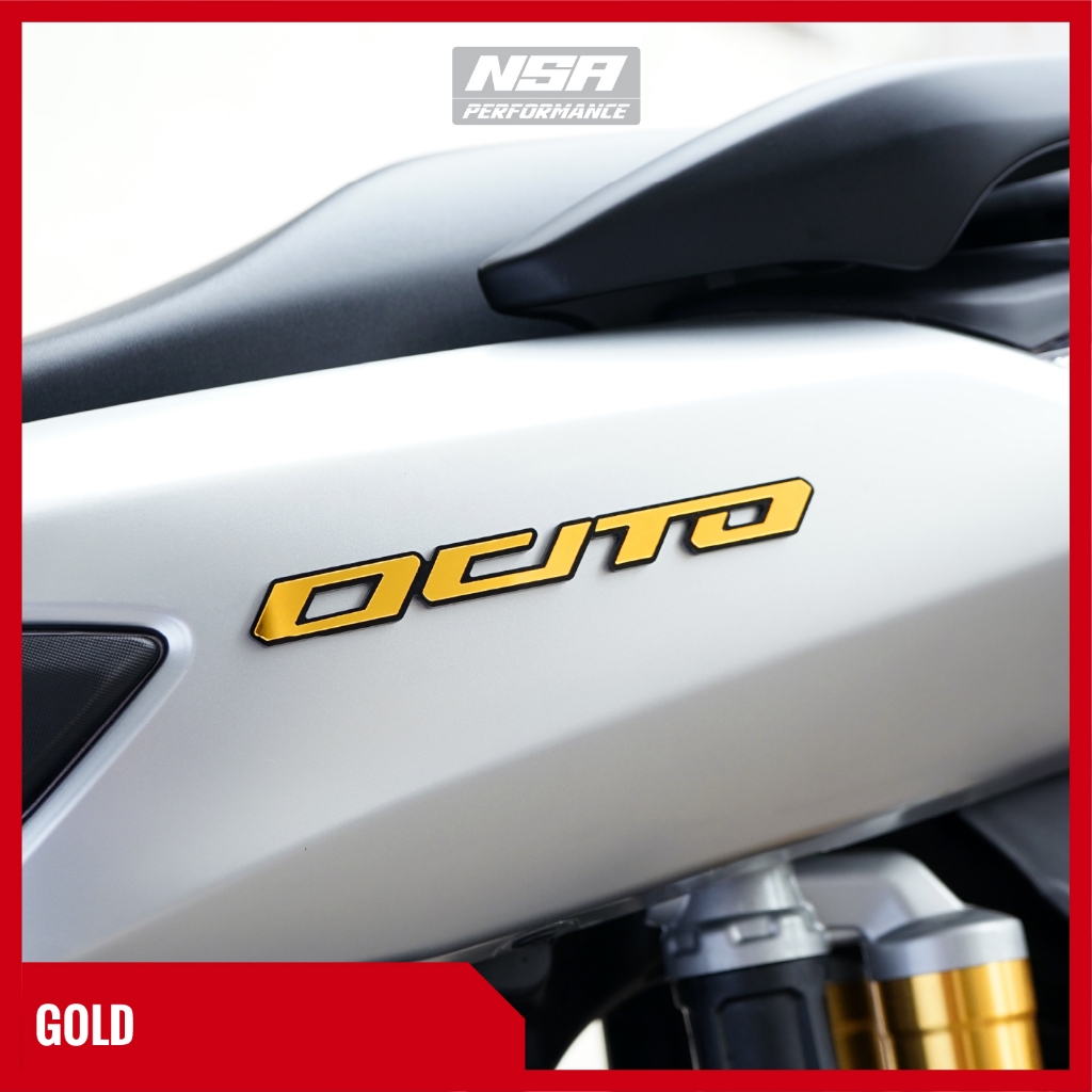 NSA EMBLEM OCITO STIKER TIMBUL 3D - foto 6