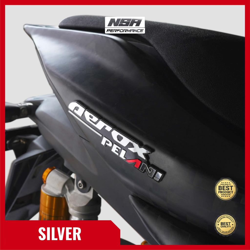 NSA 1PCS EMBLEM AEROX STIKER TIMBUL 3D - foto 6