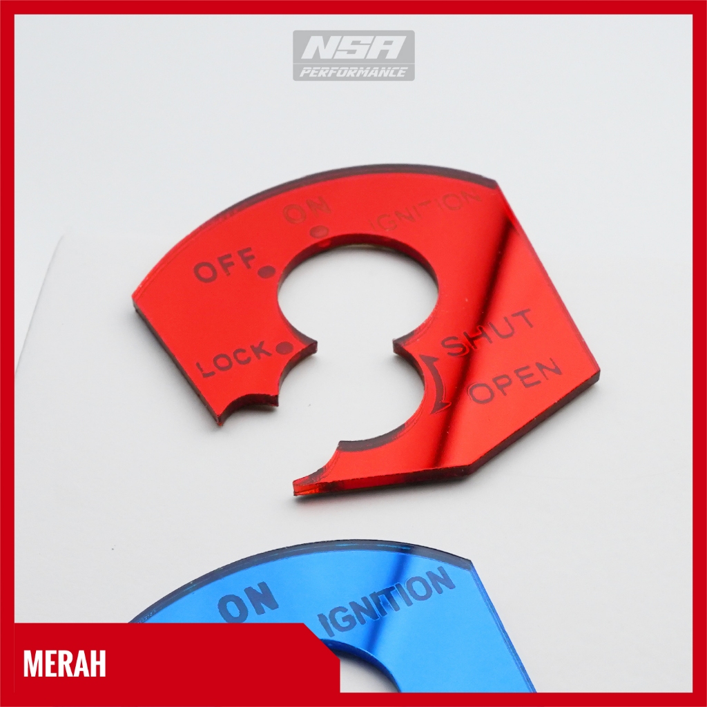 NSA EMBLEM COVER KUNCI KONTAK HONDA CBR 150 - foto 7