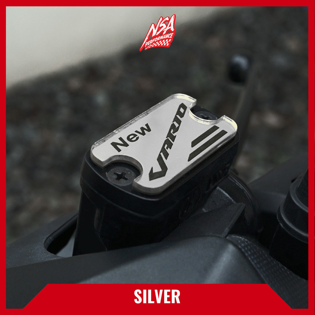 NSA EMBLEM MASTER REM AKRILIK GOLD & SILVER HONDA VARIO 150 NEW CBS,VARIO 125 NEW CBS - foto 5