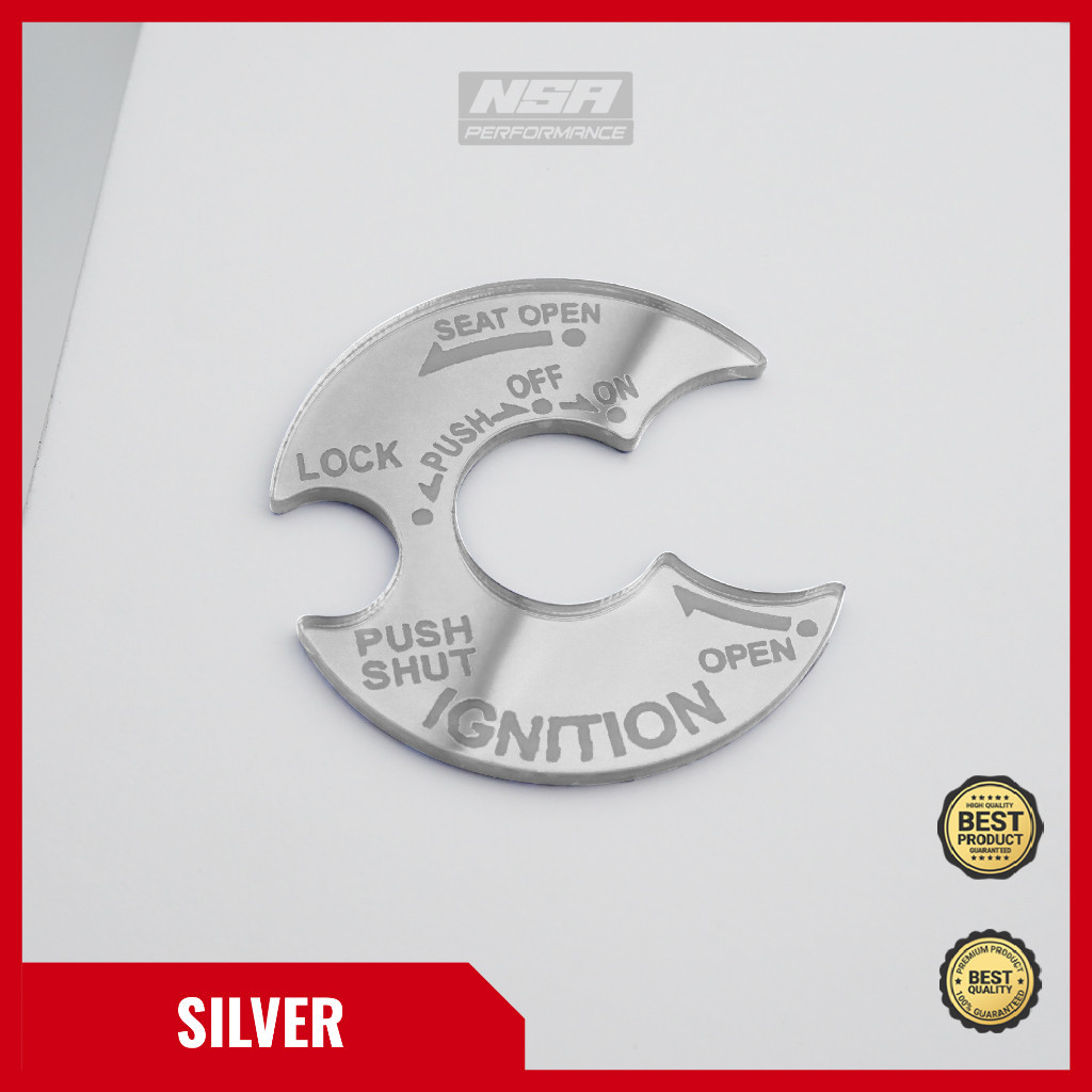 NSA EMBLEM COVER KUNCI KONTAK MOTOR (UNIVERSAL) - foto 9