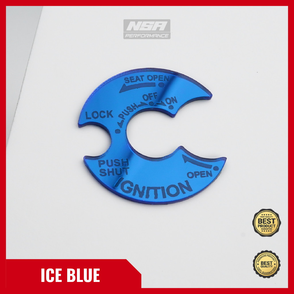 NSA EMBLEM COVER KUNCI KONTAK MOTOR (UNIVERSAL) - foto 10