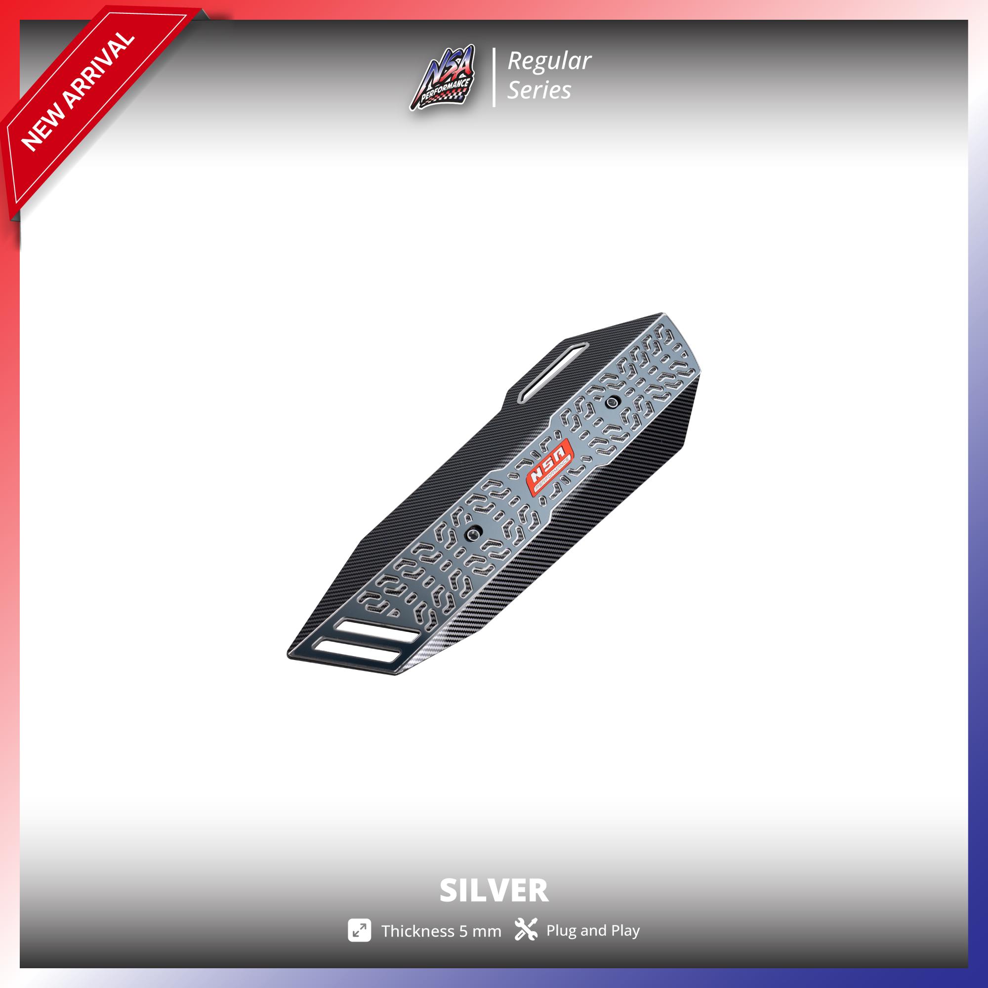 NSA COVER KNALPOT VARIO 125 150 NEW CARBON TWOTONE SERIES - foto 9
