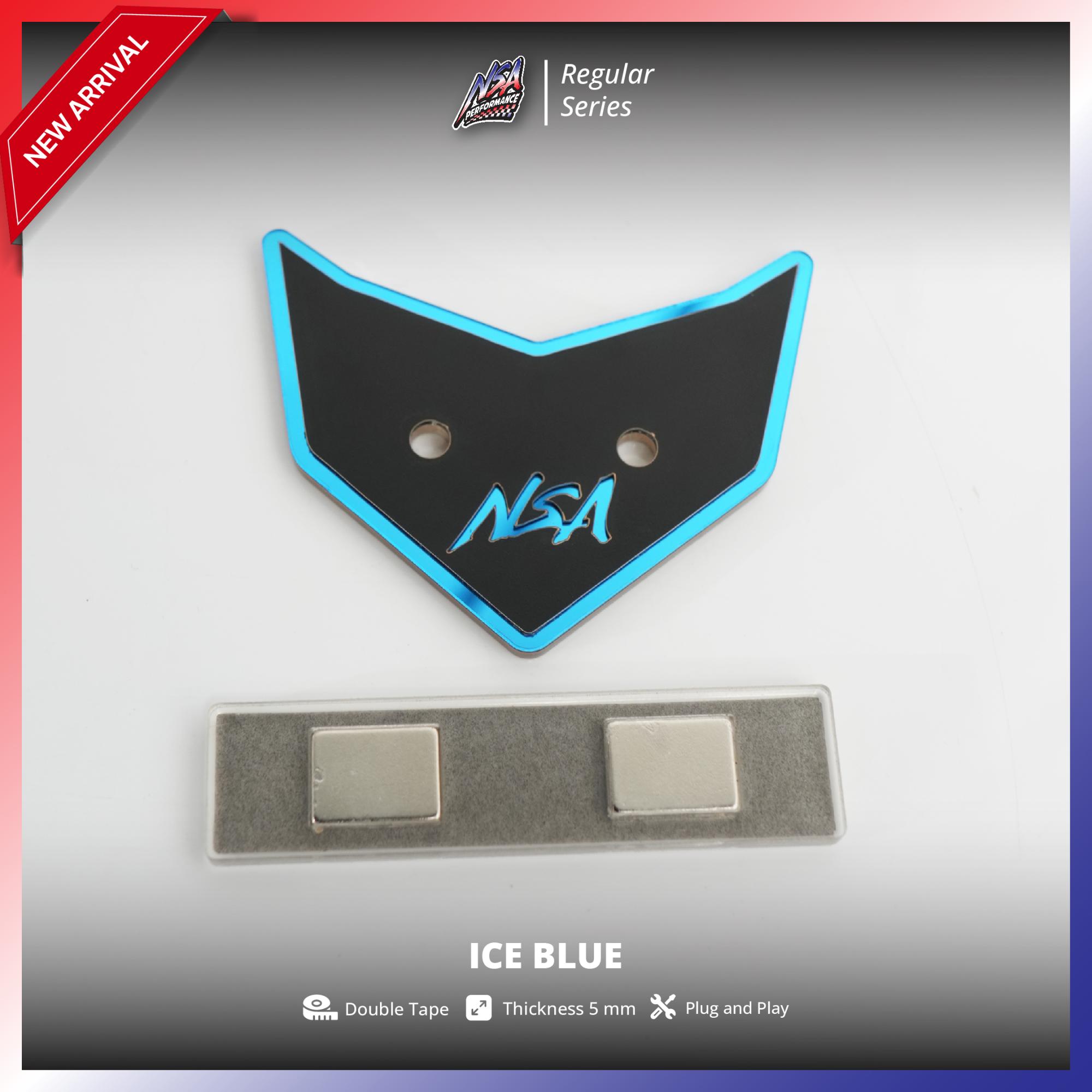 NSA DUDUKAN PLAT NOMOR MAGNET KELINCI AEROX NEW/OLD Aksesoris motor Yamaha Aerox NSA PERFORMANCE - foto 12